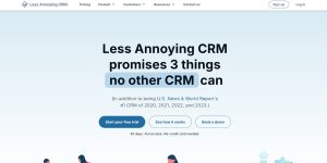 Less Annoying CRM