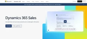 Microsoft Dynamics 365 Sales