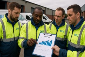 What Are the Projected Weekly and Monthly Earnings for Evri Drivers