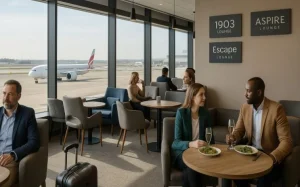 Which is the Best Lounge at Manchester Airport Terminal 2?