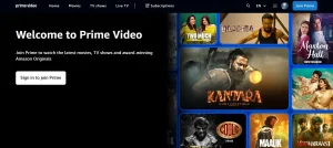 2. Amazon Prime Video