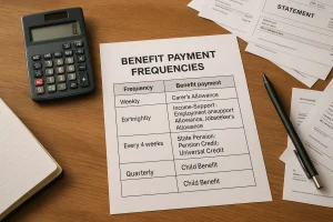 How Often Are Different Benefits Paid Throughout the Year