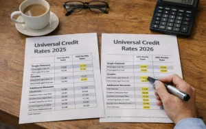 How Does the 2026 to 2027 Universal Credit Compare to 2025 to 2026