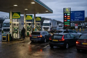 Motorway Service Stations on Boxing Day