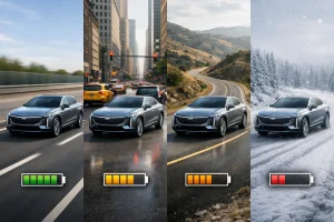 What Factors, Other Than Driving Modes, Influence Battery Range in the Lyriq
