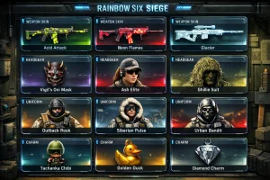 What Types of Items Can Be Traded in the R6 Marketplace