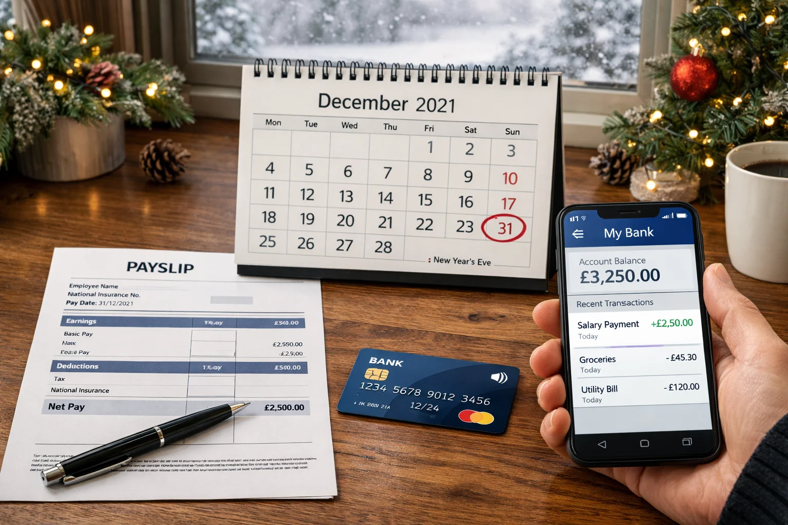 Will I Get Paid on New Year’s Eve Salary, Benefits and Pension Explained