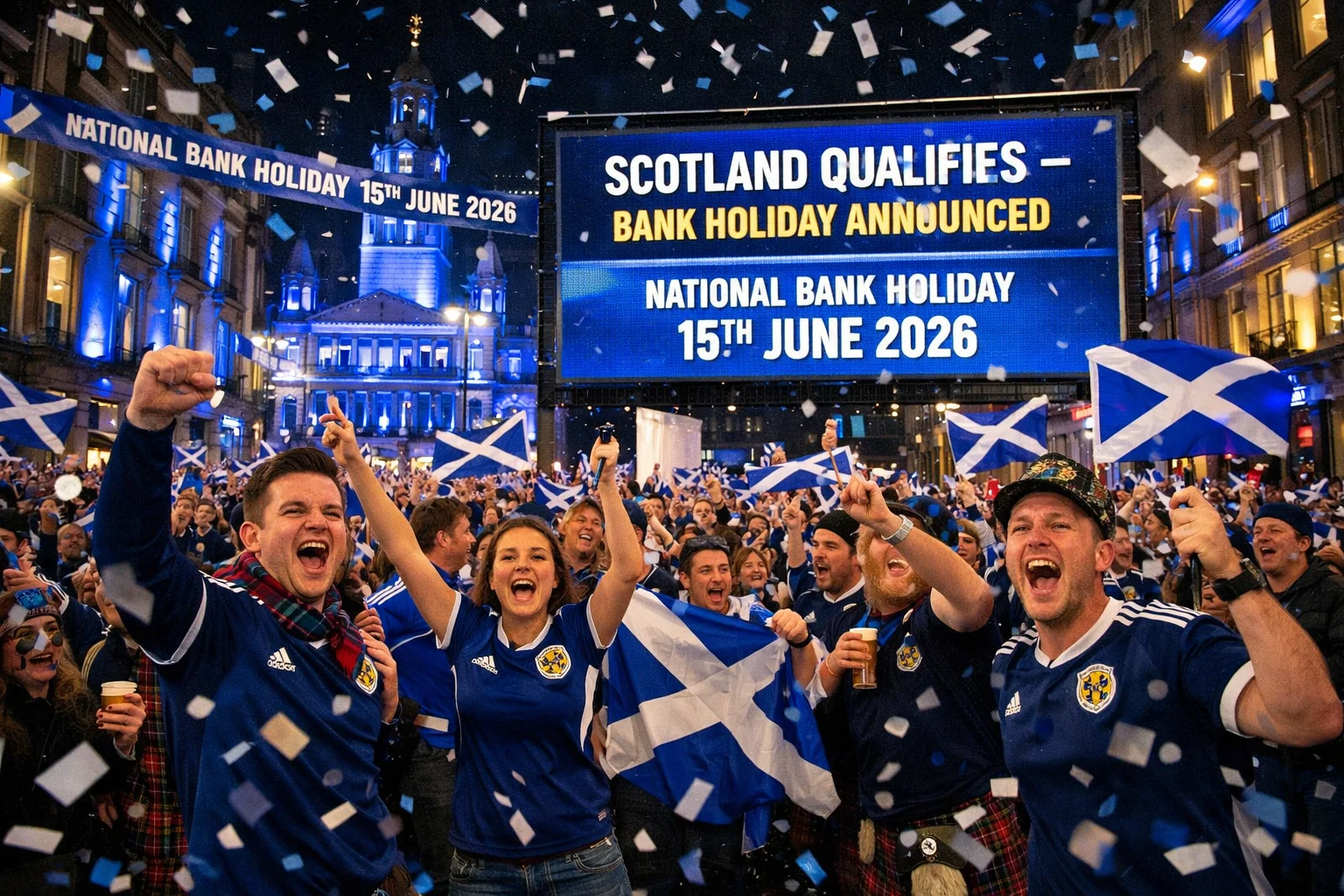 15th June Bank Holiday Announced as Scotland Marks Historic Tournament Return