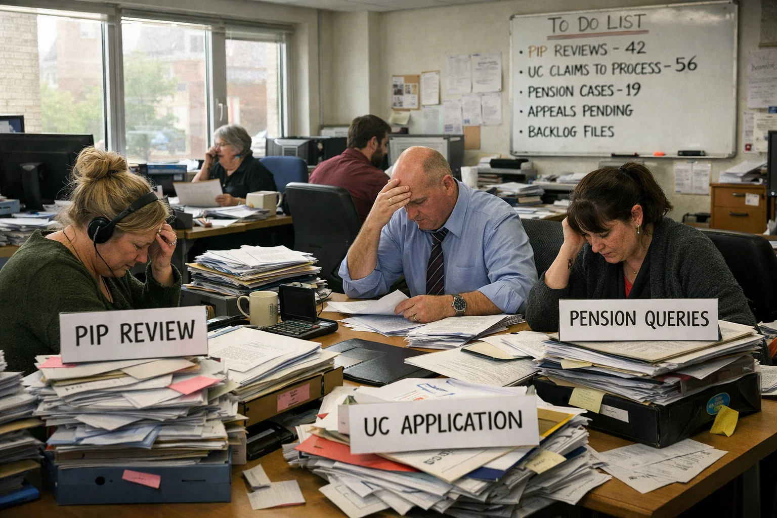 Delays May Occur for PIP, Pensions, or UC Due to Strike Action