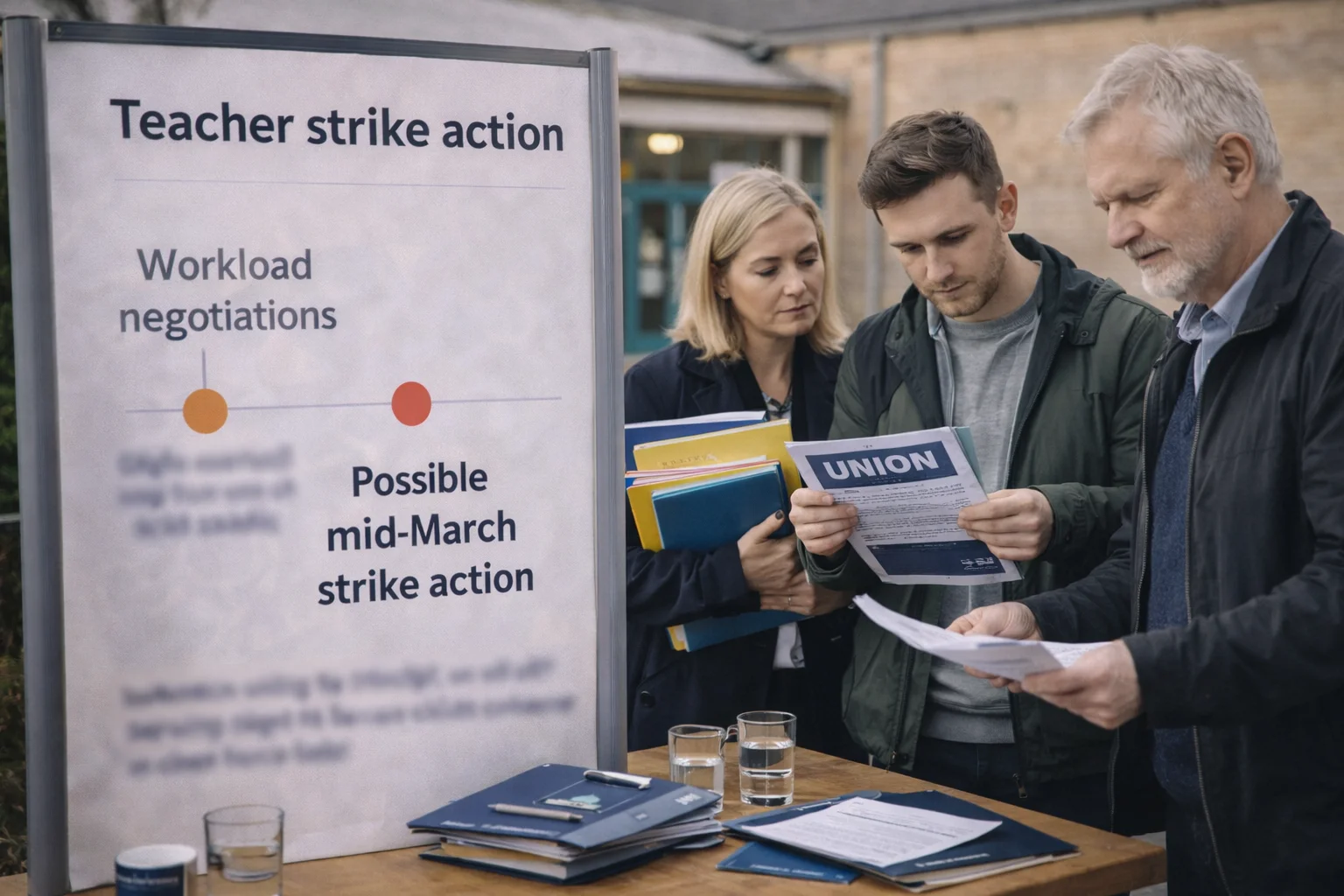 EIS Strike Action: Teachers Could Walk Out in Mid-March Over Workload Talks