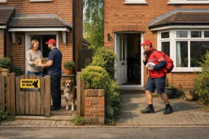 How Can a Simple Dog Warning Sign Prevent Delivery Issues