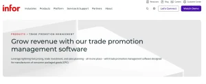 Infor Trade Promotion Management