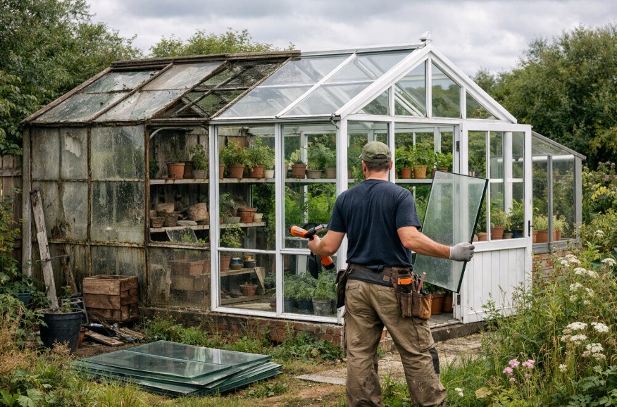 From Shabby to Stunning: How to Give an Old Greenhouse a Complete Makeover?