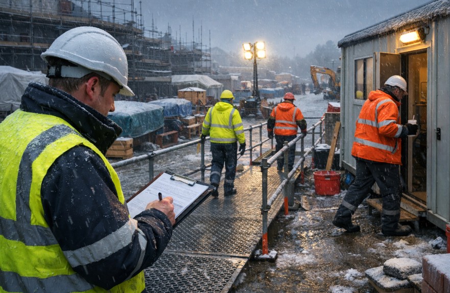 Winter Site Safety: What Every Project Manager Should Check?