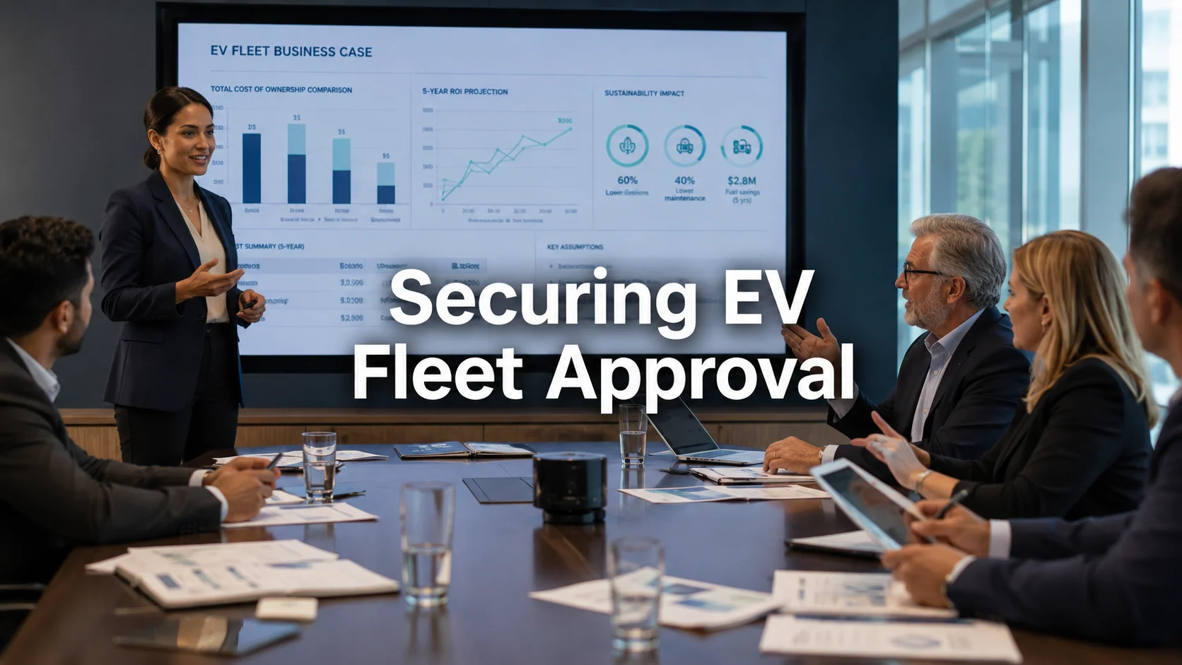 How Do You Present an EV Fleet Business Case to Senior Management