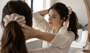 A More Comfortable Way to Wear Your Hair Up