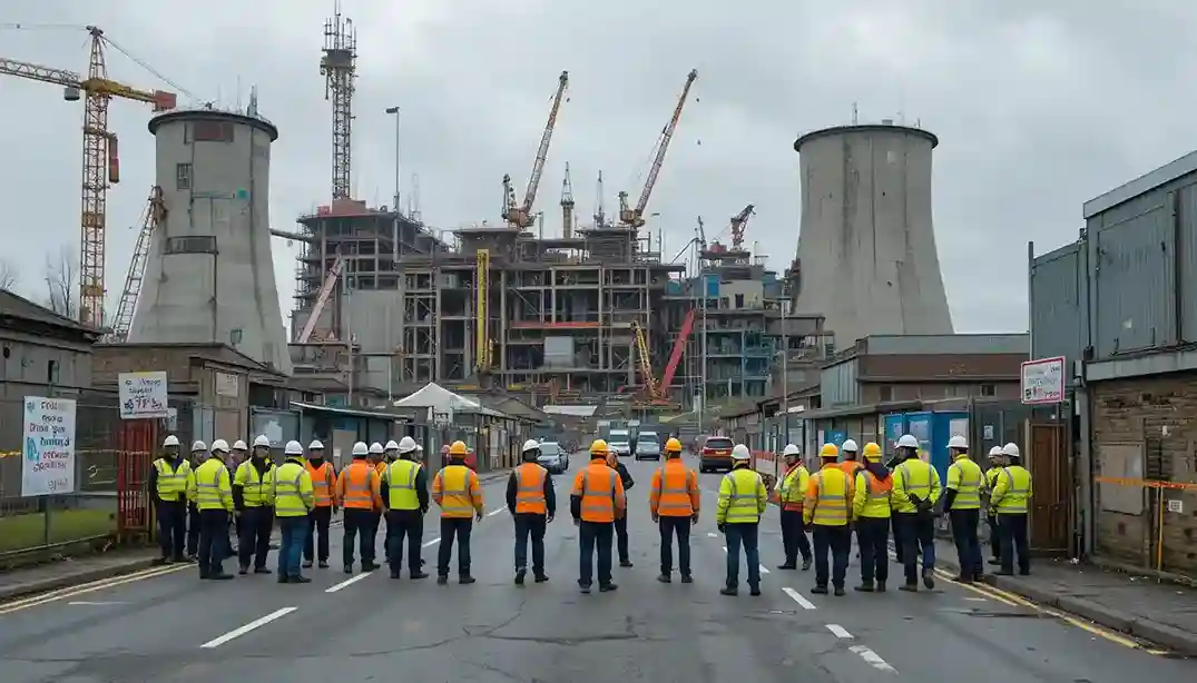 Sellafield Construction Strike in June: 2,000 Workers Set to Walk Out