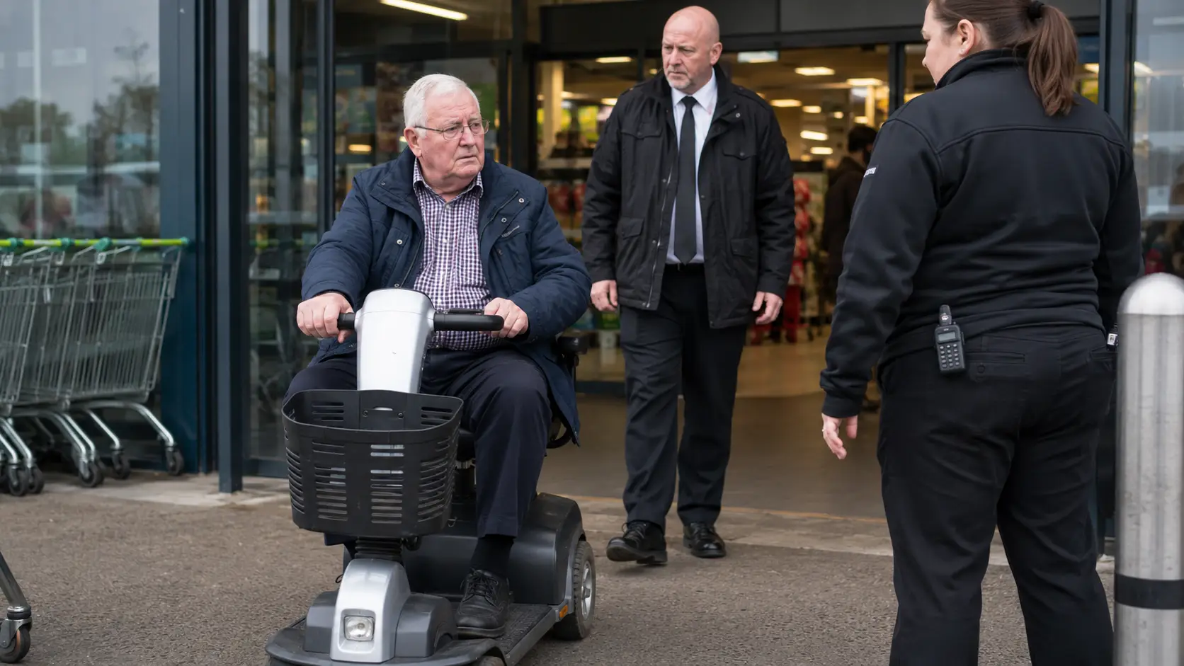 Tony Daniels Asda Scooter Dispute | Grandad Claims Exit