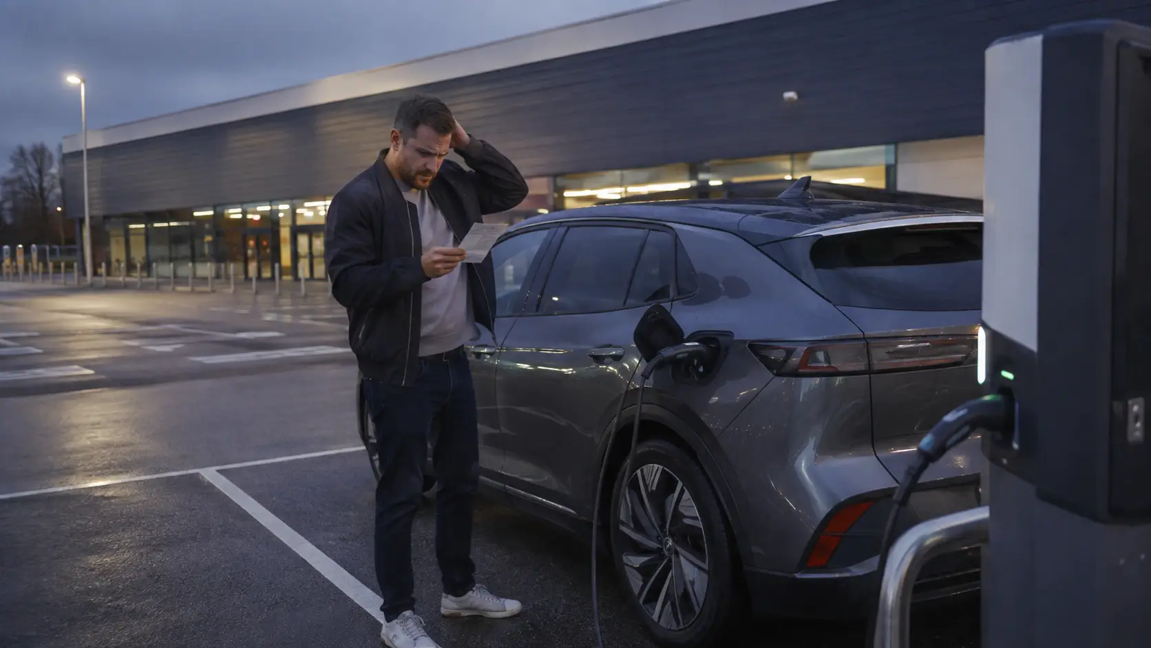 Driver Gets £90 Lidl EV Charger Parking Fine Outside Store Hours