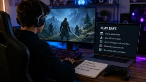 Readers Use Gaming Guides Safely