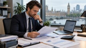 Lease accounting records and financial calculations